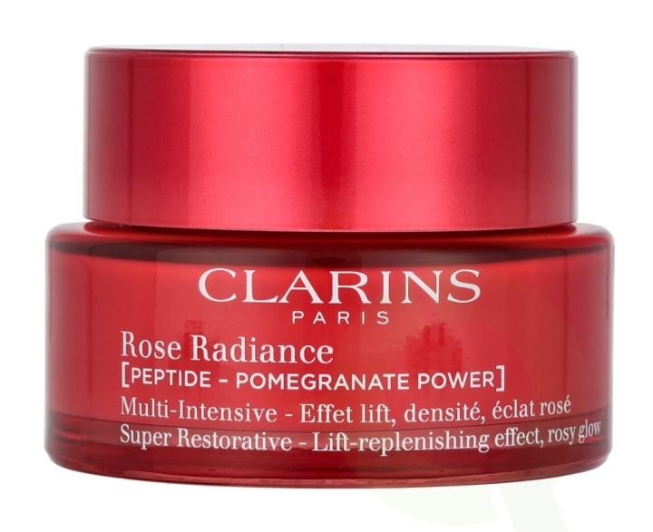 Clarins Super Restorative Rose Radiance Cream 50 ml in de groep BEAUTY & HEALTH / Huidsverzorging / Gezicht / Gezichtscrèmes bij TP E-commerce Nordic AB (C84385)