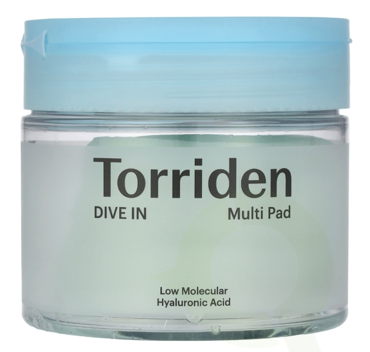 Torriden Dive In Low Molecular Hyaluronic Acid Multi Pad 160 ml in de groep BEAUTY & HEALTH / Huidsverzorging / Gezicht / Huidserum bij TP E-commerce Nordic AB (C84457)