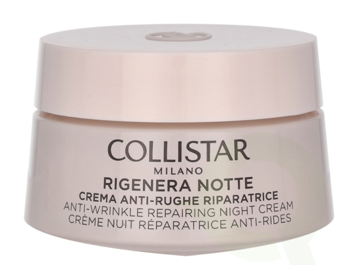 Collistar Rigenera Notte Anti-Wrinkle Repairing Night Cream 50 ml in de groep BEAUTY & HEALTH / Huidsverzorging / Gezicht / Gezichtscrèmes bij TP E-commerce Nordic AB (C84460)