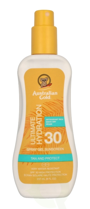 Australian Gold Ultimate Hydration Spray Gel Sunscreen SPF30 237 ml in de groep BEAUTY & HEALTH / Huidsverzorging / Zonnebank / Zonnebescherming bij TP E-commerce Nordic AB (C84475)