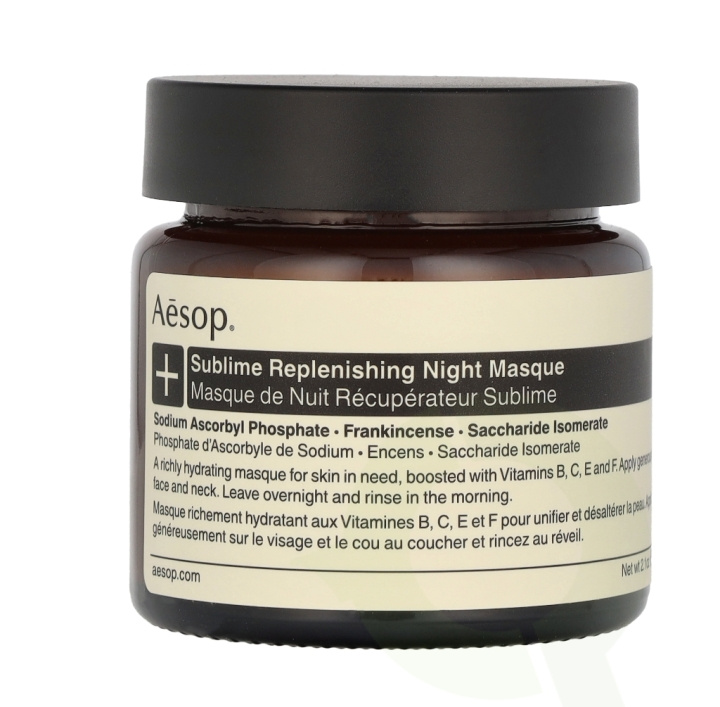 AESOP Sublime Replenishing Night Masque 60 ml in de groep BEAUTY & HEALTH / Huidsverzorging / Gezicht / Maskers bij TP E-commerce Nordic AB (C84486)