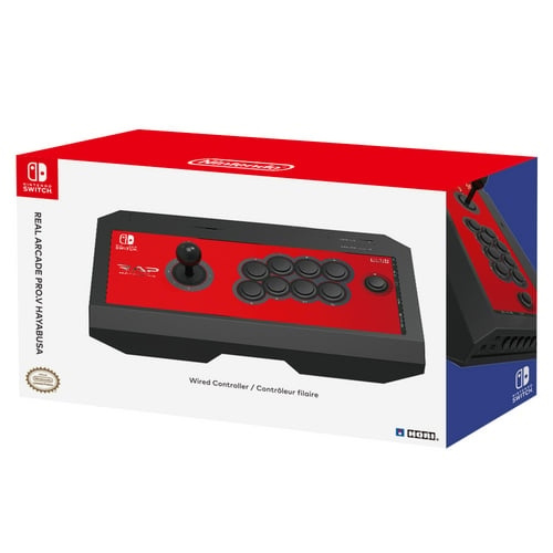 Hori Echte Arcade Pro V Hayabusa vechtstick in de groep HOME ELECTRONICS / Spelconsoles en accessoires / Nintendo Switch / Accessoires bij TP E-commerce Nordic AB (C84563)