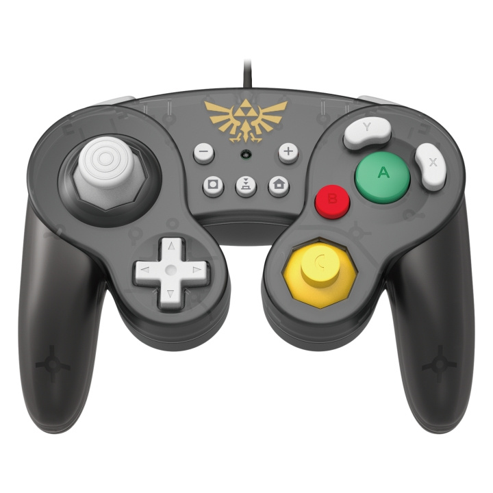 Hori Super Smash Bros-Gamepad - Zelda in de groep HOME ELECTRONICS / Spelconsoles en accessoires / Nintendo Switch / Accessoires bij TP E-commerce Nordic AB (C84573)