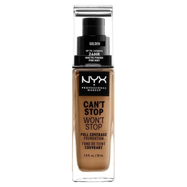 NYX Professional Makeup Can\'t Stop Won\'t Stop Foundation - Golden in de groep BEAUTY & HEALTH / Makeup / Make-up gezicht / Foundation bij TP E-commerce Nordic AB (C84581)