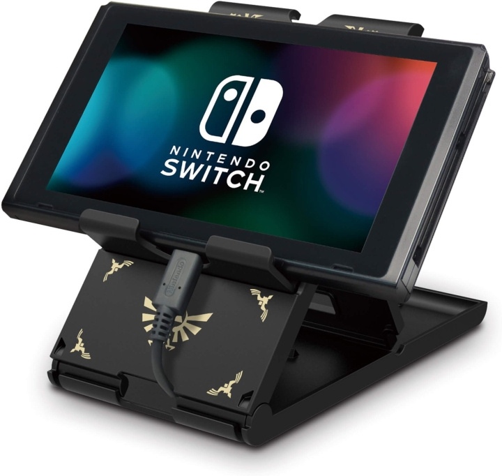 HoriHori Officiële Nintendo Switch Compacte Speelstandaard (Zelda) in de groep HOME ELECTRONICS / Spelconsoles en accessoires / Nintendo Switch / Accessoires bij TP E-commerce Nordic AB (C84586)