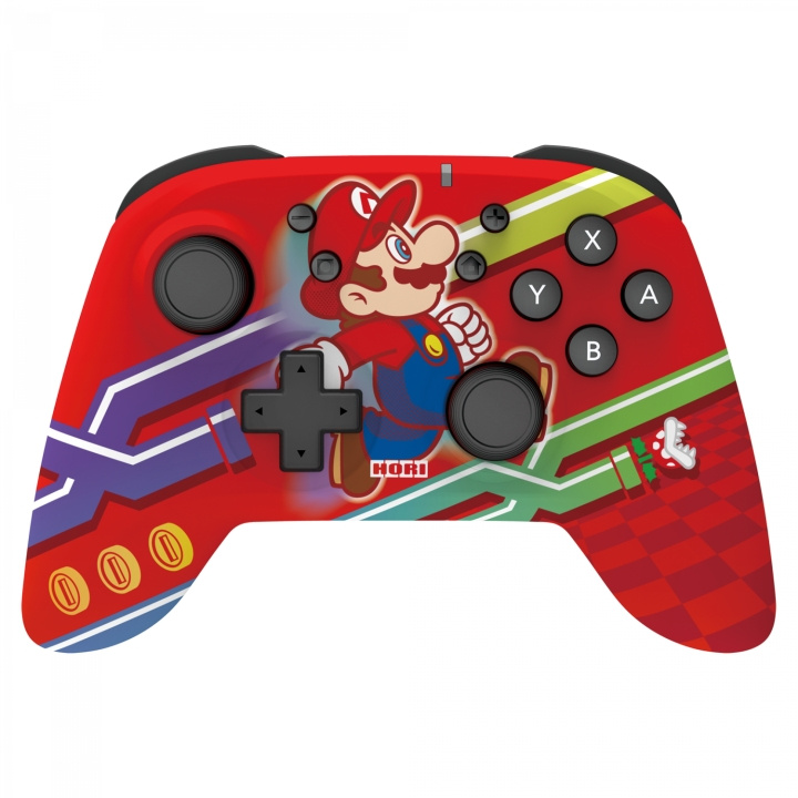 Hori Draadloze Horipad - Mario IML in de groep HOME ELECTRONICS / Spelconsoles en accessoires / Nintendo Switch / Accessoires bij TP E-commerce Nordic AB (C84597)