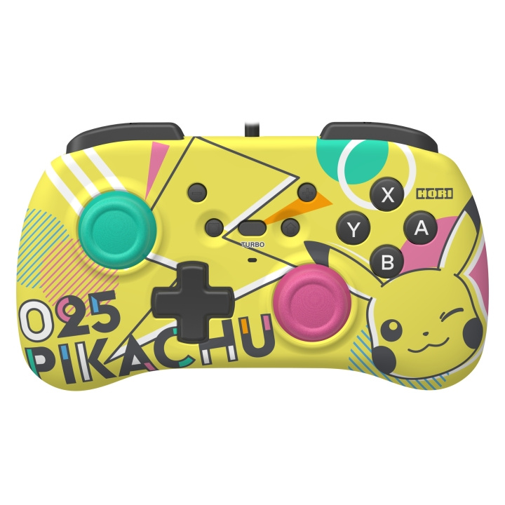 Hori Horipad Mini Pikachu Pop in de groep HOME ELECTRONICS / Spelconsoles en accessoires / Nintendo Switch / Accessoires bij TP E-commerce Nordic AB (C84619)