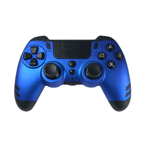 Steelplay MetalTech draadloze controller - BLAUW in de groep HOME ELECTRONICS / Spelconsoles en accessoires / Sony PlayStation 4 bij TP E-commerce Nordic AB (C84640)