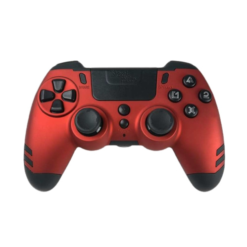 Steelplay MetalTech draadloze controller - RED in de groep HOME ELECTRONICS / Spelconsoles en accessoires / Sony PlayStation 4 bij TP E-commerce Nordic AB (C84641)