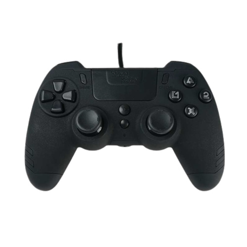 Steelplay MetalTech Bedrade Controller - ZWART in de groep HOME ELECTRONICS / Spelconsoles en accessoires / Sony PlayStation 4 bij TP E-commerce Nordic AB (C84644)