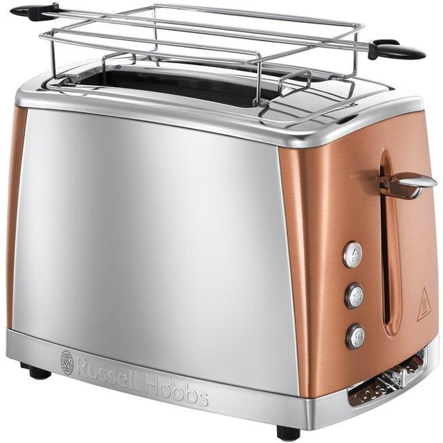 Russell Hobbs Luna Broodrooster Koper in de groep HUISHOUDEN & TUIN / Huishoudelijke apparaten / Broodroosters & Broodgrills / Broodroosters bij TP E-commerce Nordic AB (C84655)