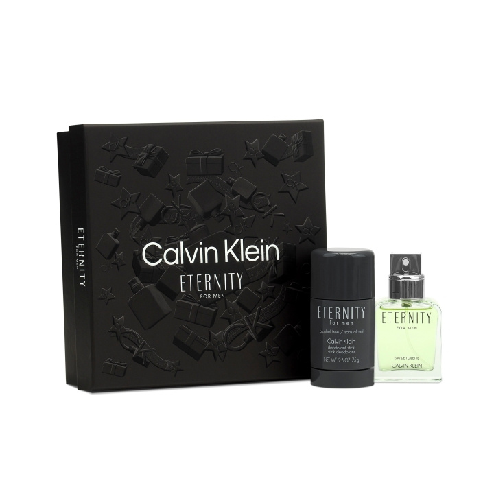 Calvin Klein Eternity EDT 50 ml + Deo Stick 75 ml - Geschenkset in de groep BEAUTY & HEALTH / Cadeausets / Cadeausets voor hem bij TP E-commerce Nordic AB (C84660)