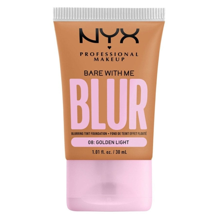 NYX Professional Makeup Bare With Me Blur Tint Foundation 08 Goud Licht in de groep BEAUTY & HEALTH / Makeup / Make-up gezicht / Foundation bij TP E-commerce Nordic AB (C84674)