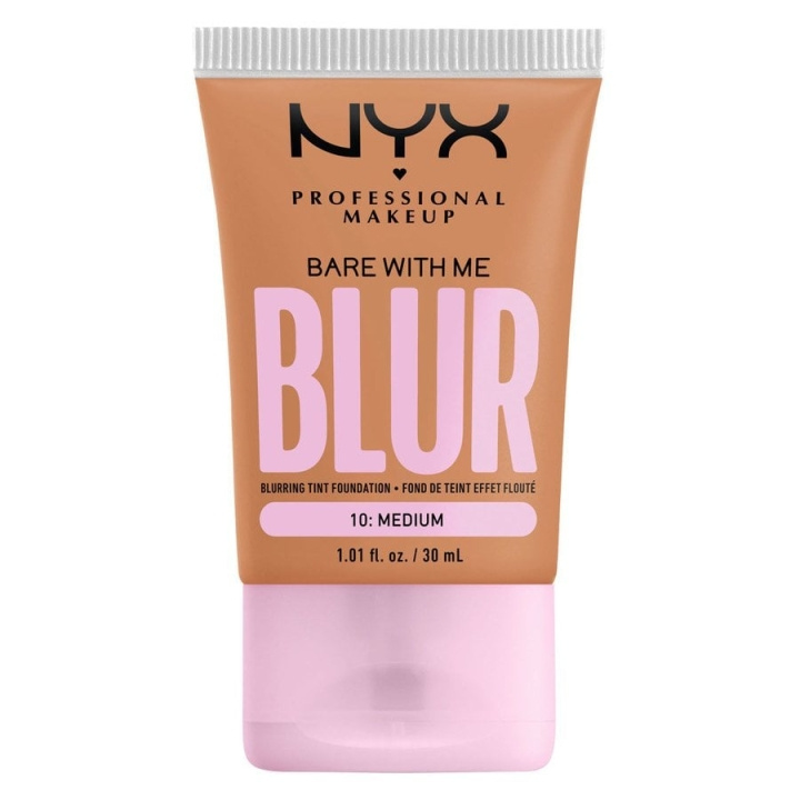 NYX Professional Makeup Bare With Me Blur Tint Foundation 10 Medium in de groep BEAUTY & HEALTH / Makeup / Make-up gezicht / Foundation bij TP E-commerce Nordic AB (C84675)