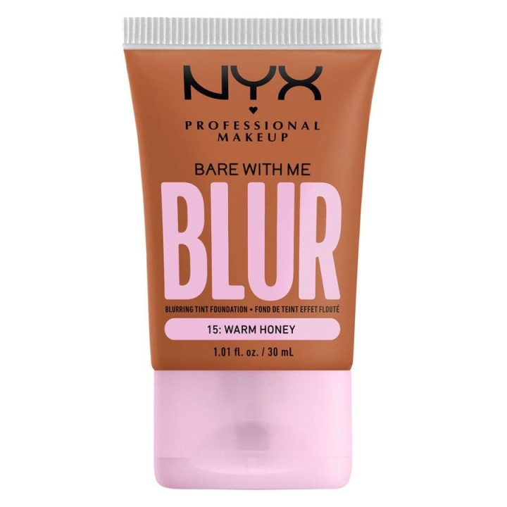 NYX Professional Makeup Bare With Me Blur Tint Foundation 15 Warm Honey in de groep BEAUTY & HEALTH / Makeup / Make-up gezicht / Foundation bij TP E-commerce Nordic AB (C84678)