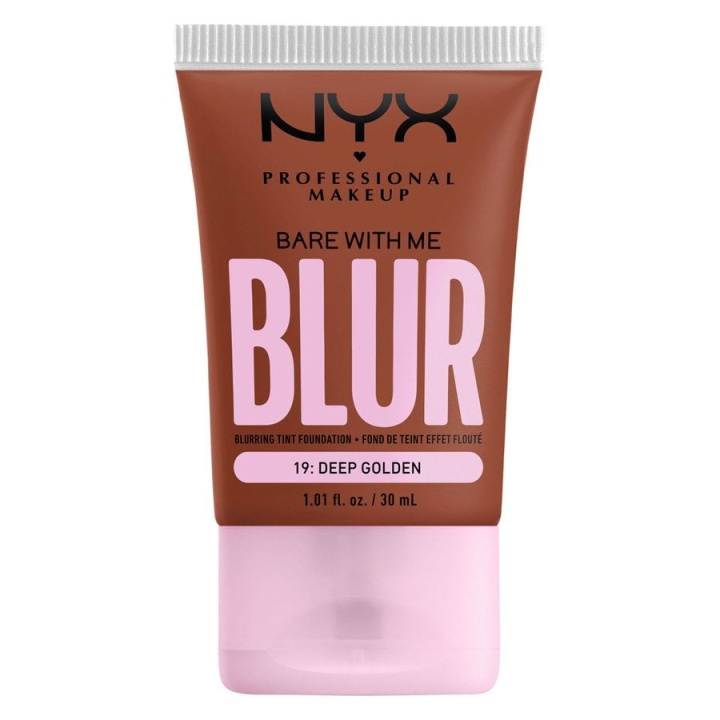 NYX Professional Makeup Bare With Me Blur Tint Foundation 19 Diep Gouden in de groep BEAUTY & HEALTH / Makeup / Make-up gezicht / Foundation bij TP E-commerce Nordic AB (C84682)