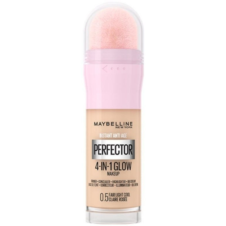 Maybelline Instant Perfector 4-in-1 Glow Make-up 0,5 Fair Light Cool in de groep BEAUTY & HEALTH / Makeup / Make-up gezicht / Foundation bij TP E-commerce Nordic AB (C84695)