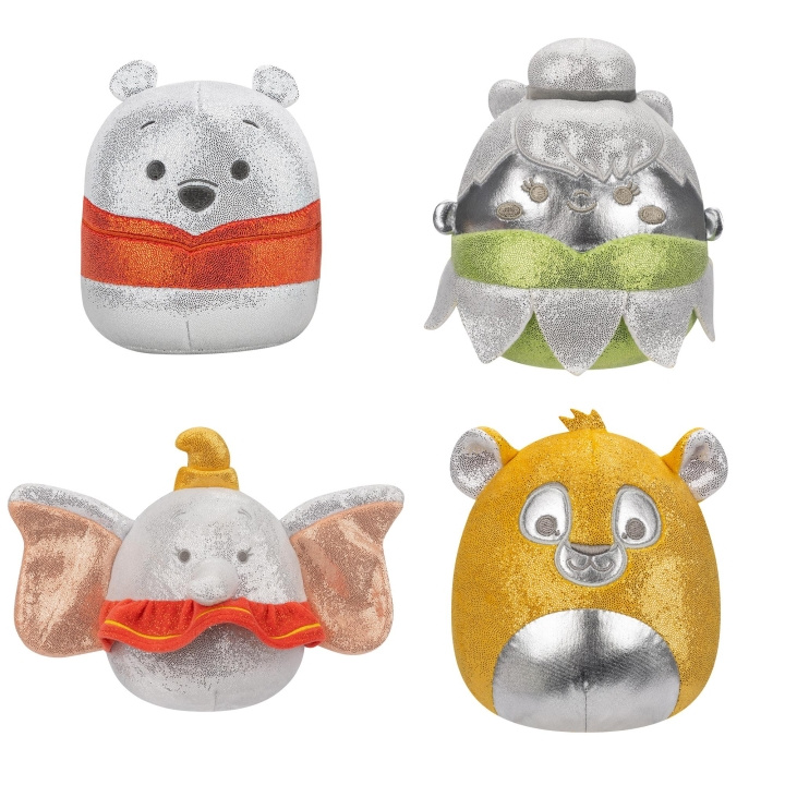 Squishmallows 13 cm Disney 100 4-pack (230233) in de groep SPEELGOED, KINDER- & BABYPRODUCTEN / Babyspeelgoed / Knuffels bij TP E-commerce Nordic AB (C84721)