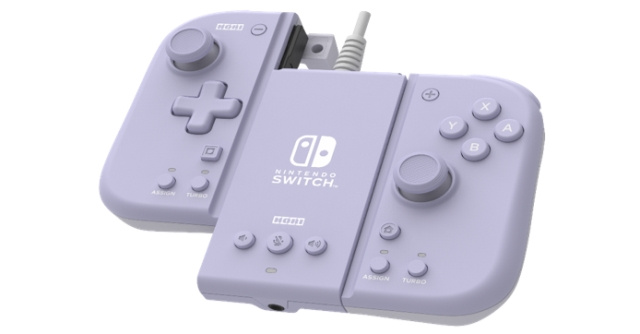 Hori Split Pad Compact Bijlagen Set (Lavendel) in de groep HOME ELECTRONICS / Spelconsoles en accessoires / Nintendo Switch / Accessoires bij TP E-commerce Nordic AB (C84750)