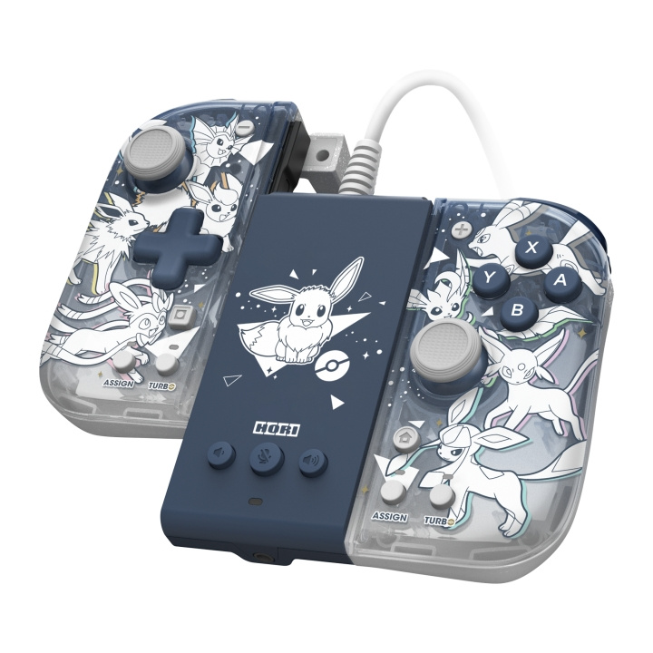 Hori Split Pad Compact Bevestigingsset (Eevee) in de groep HOME ELECTRONICS / Spelconsoles en accessoires / Nintendo Switch / Accessoires bij TP E-commerce Nordic AB (C84757)