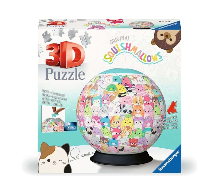 Ravensburger Puzzelbal 3D Squishmallows 72p in de groep SPORT, VRIJE TIJD & HOBBY / Hobby / Puzzel bij TP E-commerce Nordic AB (C84794)