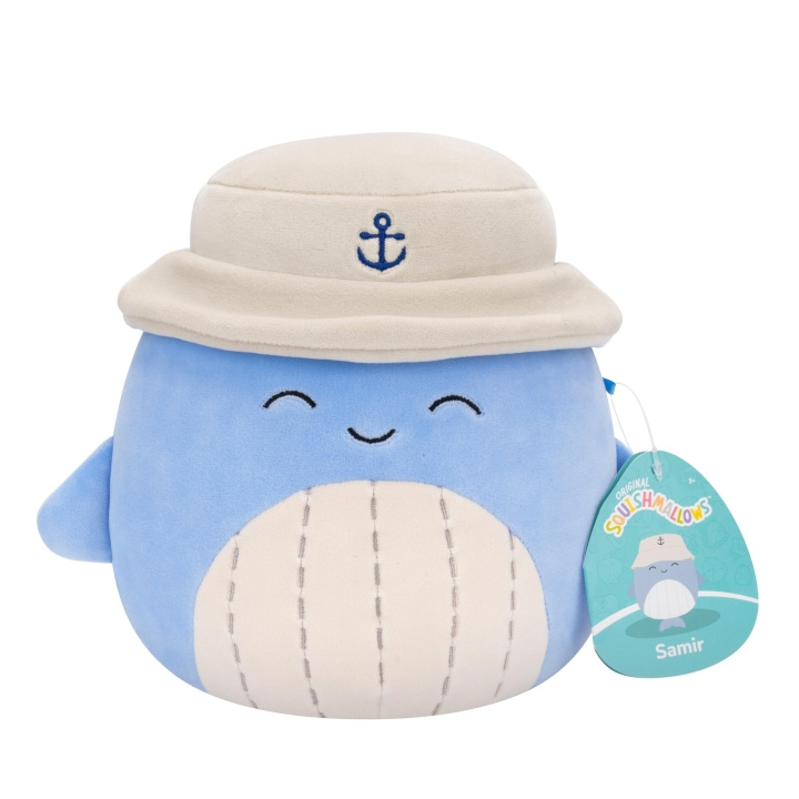 Squishmallows 19 cm P20 Pluche - Samir Walvis (206091) in de groep SPEELGOED, KINDER- & BABYPRODUCTEN / Babyspeelgoed / Knuffels bij TP E-commerce Nordic AB (C84807)