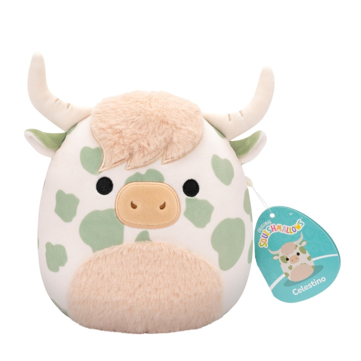 Squishmallows 19 cm P20 Pluche - Celestino Hoogland Koe (206077) in de groep SPEELGOED, KINDER- & BABYPRODUCTEN / Babyspeelgoed / Knuffels bij TP E-commerce Nordic AB (C84812)