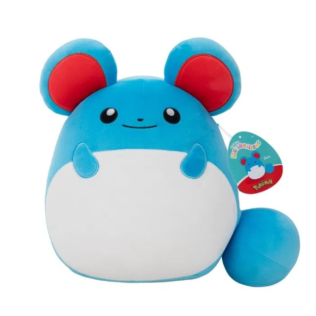 Squishmallows 25 Cm Pokemon Marill (SQPK00053) in de groep SPEELGOED, KINDER- & BABYPRODUCTEN / Babyspeelgoed / Knuffels bij TP E-commerce Nordic AB (C84846)