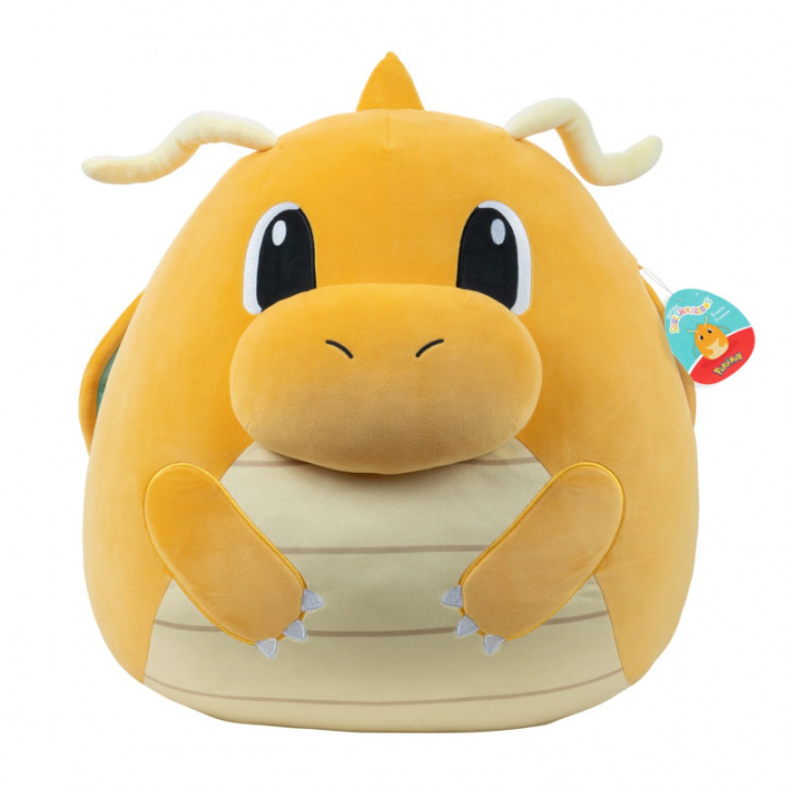 Squishmallows 25 Cm Pokemon Dragonite (SQPK00054) in de groep SPEELGOED, KINDER- & BABYPRODUCTEN / Babyspeelgoed / Knuffels bij TP E-commerce Nordic AB (C84847)