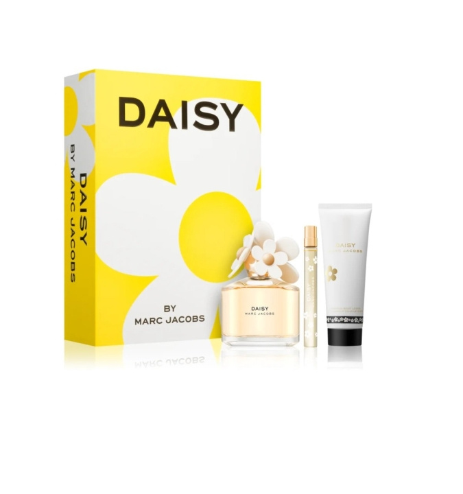 Marc Jacobs Daisy EDT 100 ml + EDT 10 ml + Body Lotion 75 ml - Geschenkset in de groep BEAUTY & HEALTH / Cadeausets / Cadeausets voor haar bij TP E-commerce Nordic AB (C84886)