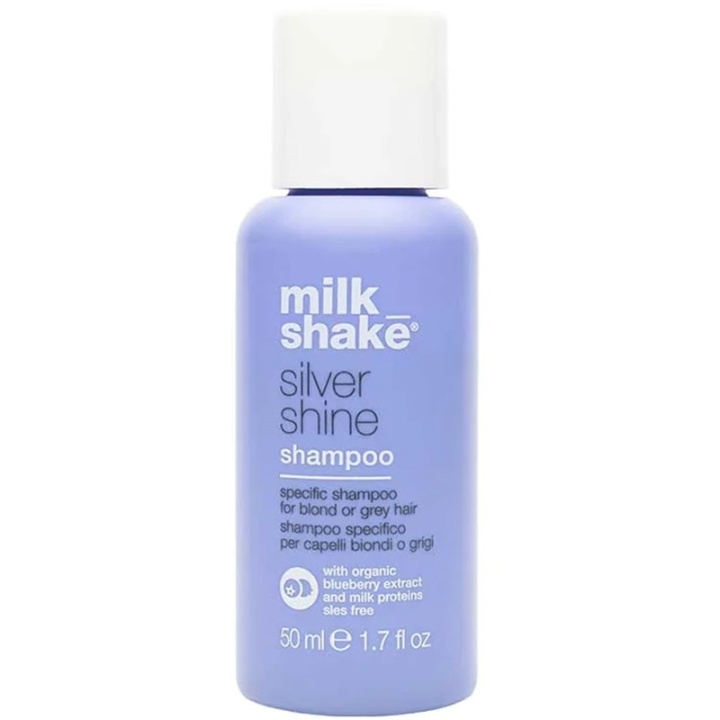 Milk_Shake Silver Shine Shampoo 50ml in de groep BEAUTY & HEALTH / Haar & Styling / Haarverzorging / Shampoo bij TP E-commerce Nordic AB (C84929)