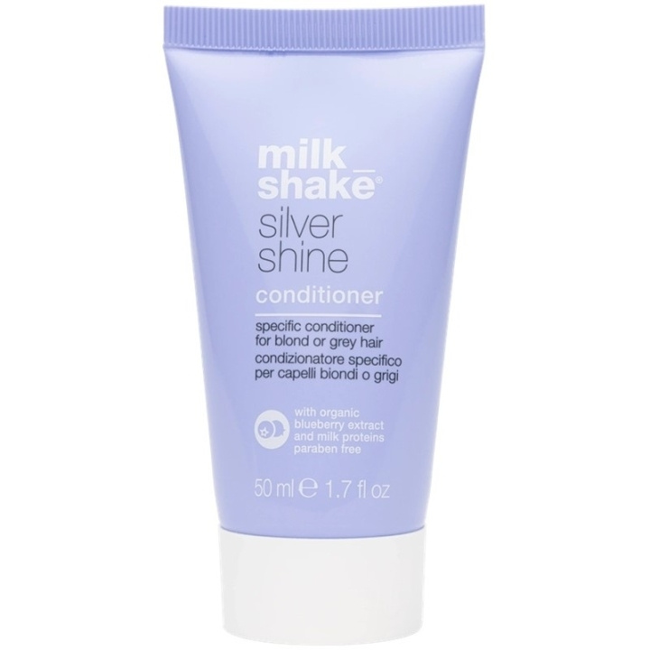 Milk_Shake Silver Shine Conditioner 50ml in de groep BEAUTY & HEALTH / Haar & Styling / Haarverzorging / Conditioner bij TP E-commerce Nordic AB (C84932)