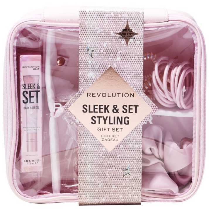 Makeup Revolution Hair Sleek & Set Styling Gift Set in de groep BEAUTY & HEALTH / Cadeausets / Cadeausets voor haar bij TP E-commerce Nordic AB (C84945)