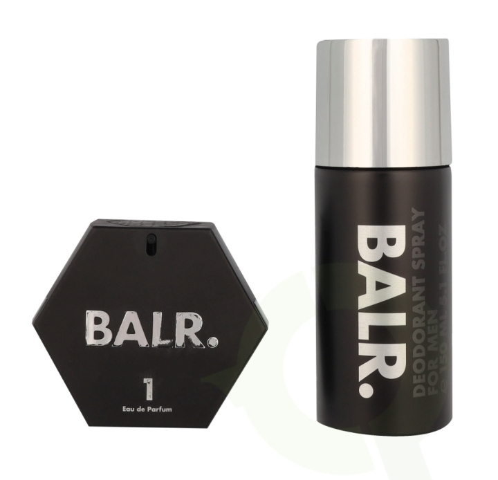 Balr. 1 FOR MEN Giftset 200 ml Edp Spray 50 ml/Deo Spray 150ml in de groep BEAUTY & HEALTH / Cadeausets / Cadeausets voor hem bij TP E-commerce Nordic AB (C85038)