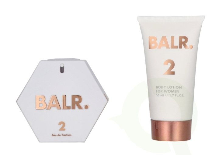 Balr. 2 FOR WOMEN Giftset 80 ml Edp Spray 30 ml/Body Lotion 50ml in de groep BEAUTY & HEALTH / Cadeausets / Cadeausets voor haar bij TP E-commerce Nordic AB (C85039)