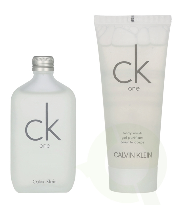 Calvin Klein Ck One Giftset 150 ml Edt Spray 50ml/Shower Gel 100ml in de groep BEAUTY & HEALTH / Cadeausets / Cadeausets voor hem bij TP E-commerce Nordic AB (C85057)