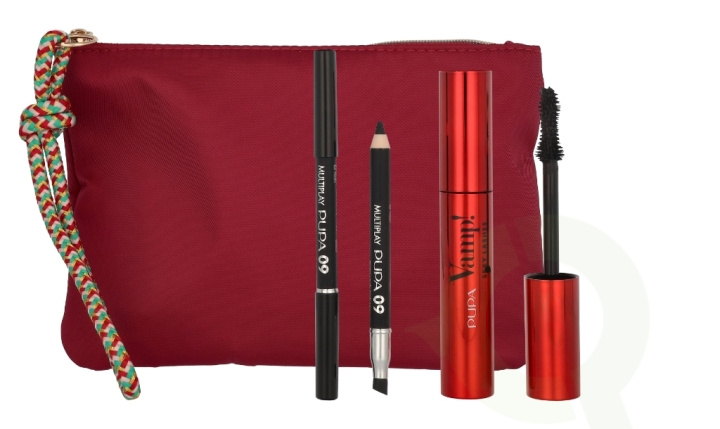 Pupa Milano Pupa Vamp! Sexy Lashes Makeup Set 12.8 ml Mascara #011 Sexy Black 12ml/Multiplay Pen #09 Deep Black 0,8gr/Bag in de groep BEAUTY & HEALTH / Cadeausets / Cadeausets voor haar bij TP E-commerce Nordic AB (C85101)