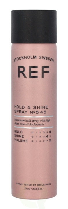 Ref Hold & Shine Hairspray 75 ml For All Hair Types in de groep BEAUTY & HEALTH / Haar & Styling / Hair styling / Haarlak bij TP E-commerce Nordic AB (C85135)