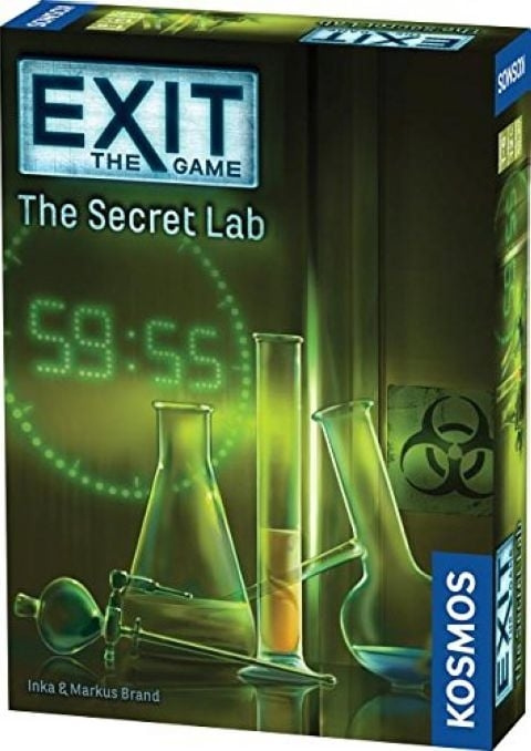 Exit: Escape Room : The Secret Lab (EN) (KOS1266) in de groep SPEELGOED, KINDER- & BABYPRODUCTEN / Speelgoed / Bordspellen / Familiespellen bij TP E-commerce Nordic AB (C85177)