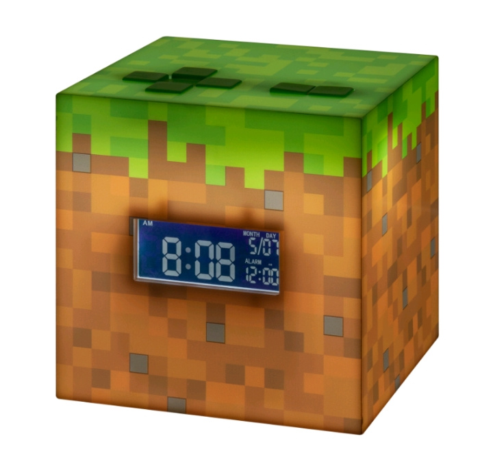 Paladone Minecraft Wekker BDP (PP6733MCF) in de groep HUISHOUDEN & TUIN / Horloges & Tellers / Wekkers bij TP E-commerce Nordic AB (C85205)