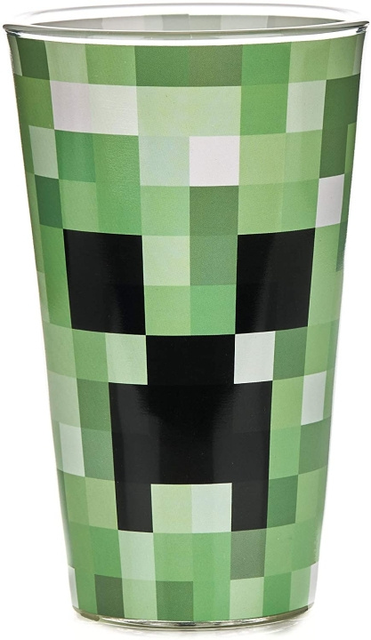 Paladone Minecraft Creeper Glas - 450ml (PP6729MCF) in de groep SPORT, VRIJE TIJD & HOBBY / Leuke dingen / Bekers bij TP E-commerce Nordic AB (C85206)