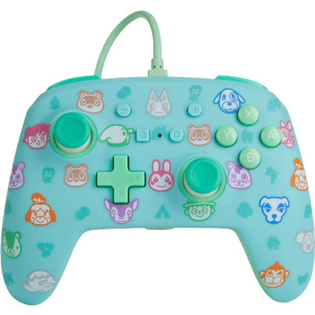 PowerA Nintendo Switch bedrade controller - Animal Crossing in de groep HOME ELECTRONICS / Spelconsoles en accessoires / Nintendo Switch bij TP E-commerce Nordic AB (C85249)