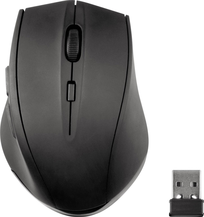 Speedlink Calado Stille Draadloze Muis met USB Nano-ontvanger - Zwart in de groep COMPUTERS & RANDAPPARATUUR / GAMING / Muizen bij TP E-commerce Nordic AB (C85256)