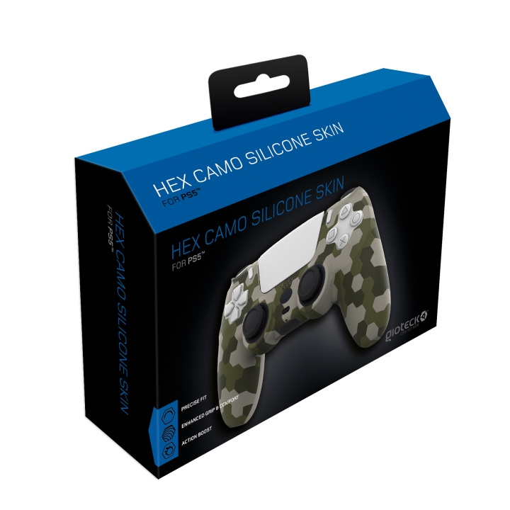 Gioteck Hex Camo Silicone Skin in de groep HOME ELECTRONICS / Spelconsoles en accessoires / Sony PlayStation 4 bij TP E-commerce Nordic AB (C85262)