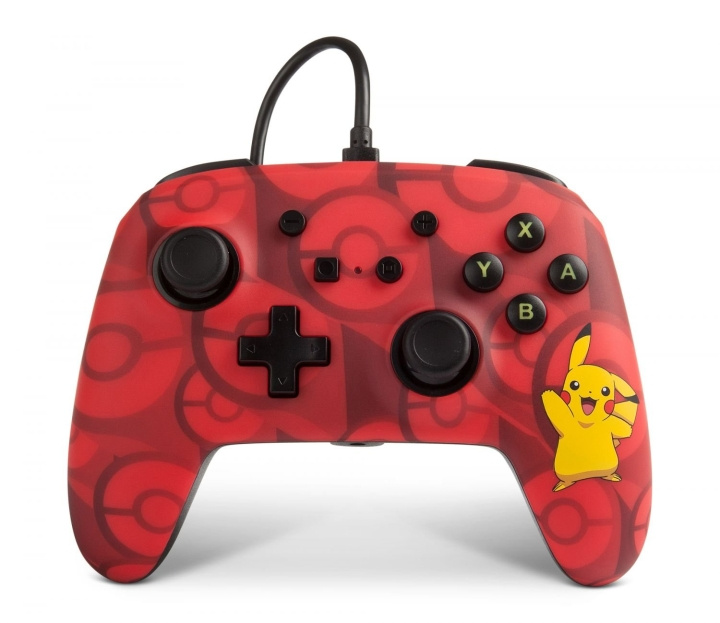 PowerA Nintendo Switch Enh Bedrade Controller - Pikachu Fade in de groep HOME ELECTRONICS / Spelconsoles en accessoires / Nintendo Switch bij TP E-commerce Nordic AB (C85265)