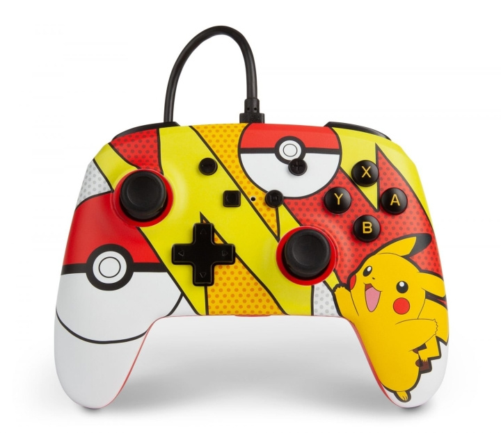 PowerA Nintendo Switch Enhired Bedrade Controller - Pop Art in de groep HOME ELECTRONICS / Spelconsoles en accessoires / Nintendo Switch bij TP E-commerce Nordic AB (C85268)