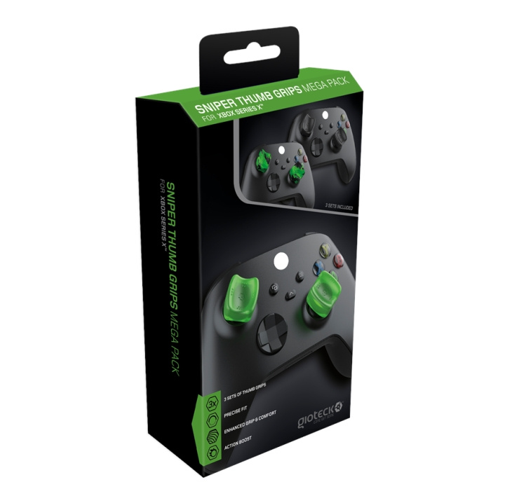 Gioteck Sniper Mega Pack Duimgrepen in de groep HOME ELECTRONICS / Spelconsoles en accessoires / Xbox Series X bij TP E-commerce Nordic AB (C85269)