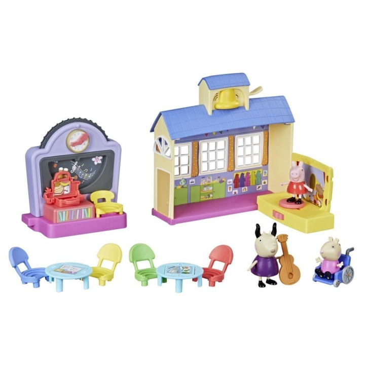 Peppa Pig Speelset Schooltje Spelen (F2166) in de groep SPEELGOED, KINDER- & BABYPRODUCTEN / Speelgoed / Figuren & miniaturen bij TP E-commerce Nordic AB (C85286)