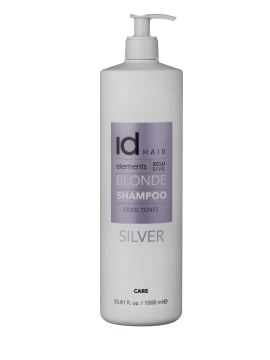 ID Hair Elements Xclusive Zilvershampoo 1000 ml in de groep BEAUTY & HEALTH / Haar & Styling / Haarverzorging / Haarverf / Zilvershampoo bij TP E-commerce Nordic AB (C85302)