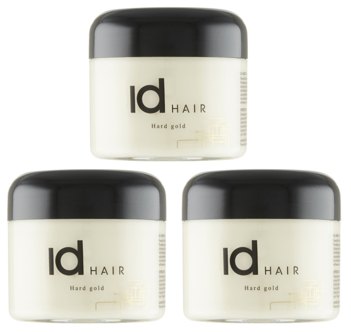 ID Hair Hard Gold 3 x 100 ml in de groep BEAUTY & HEALTH / Haar & Styling / Hair styling / Haarwax bij TP E-commerce Nordic AB (C85348)